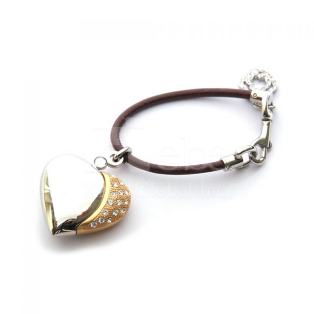 Jeweled USB flash drives