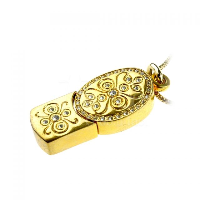Jeweled USB flash disks
