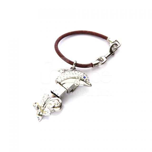 Crystal Dolphin USB flash drives