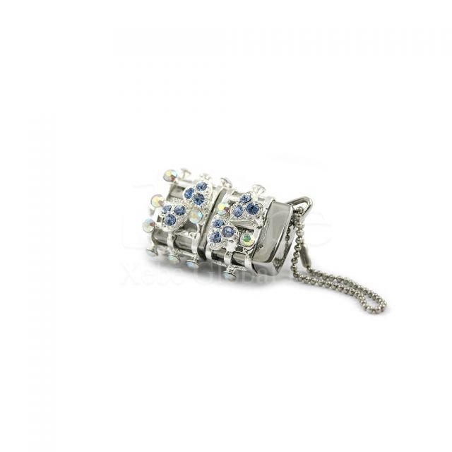 Jeweled USB flash drive