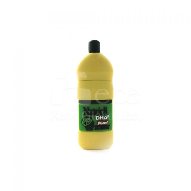 Bottle shaped USB flash disks
