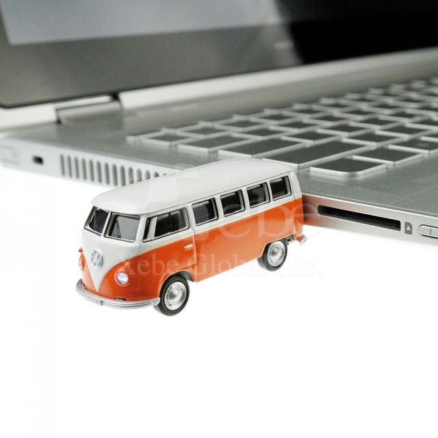 Van modeling personalized usb drives personalized products