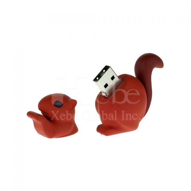 Squirrel 3D customized USB Creative gifts idea