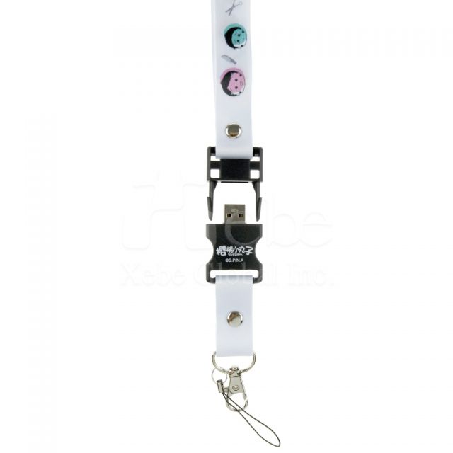Chibi Maruko Chan official merchandise Neck strip USB drive