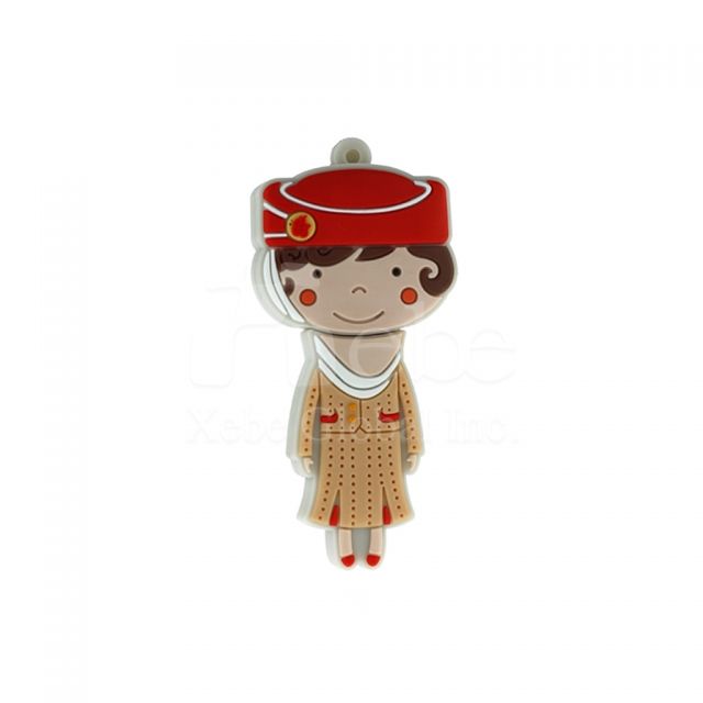 Flight attendants custom USB Business gifts idea