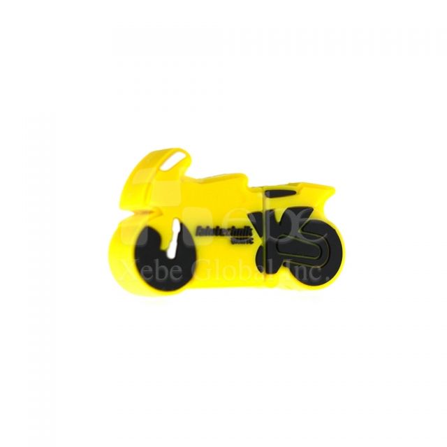 Motorcycle usb drive Soft plastic molding