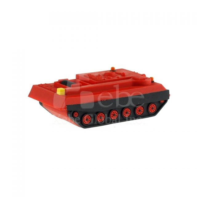 Chariot usb drive Soft plastic molding 