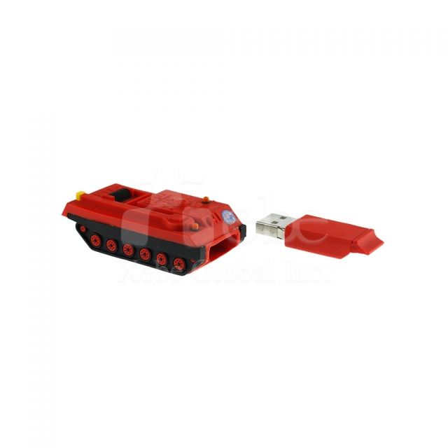 Chariot usb drive Soft plastic molding 