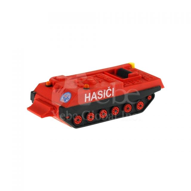 Chariot usb drive Soft plastic molding 