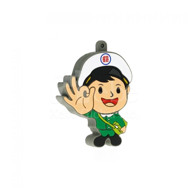 Pinky bunny-shaped cable winder Company gift