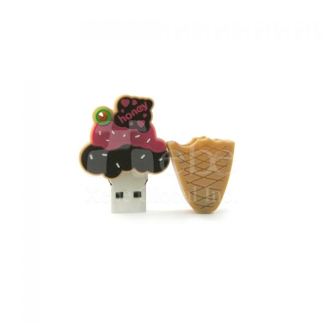 Ice cream cone-shaped USB Creative present