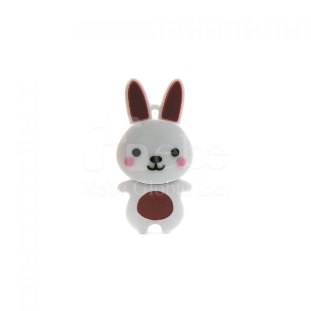 Bunny-shaped USB Souvenir