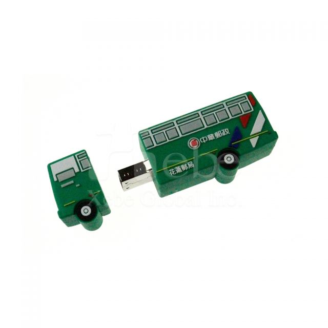 Post car USB drive Soft plastic molding 
