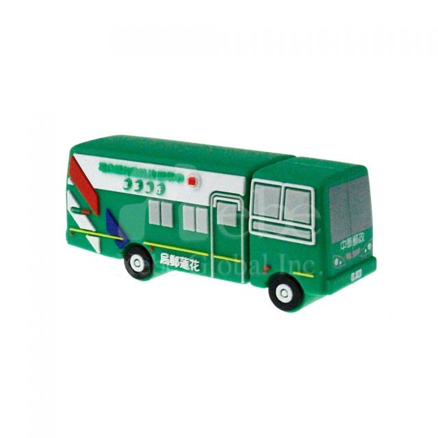Post car USB drive Soft plastic molding 