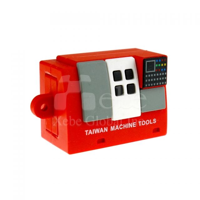 Industrial machine 3d usb drive Soft plastic molding