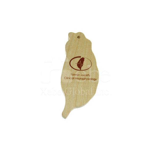 Taiwan island shape USB Custom wooden USB 