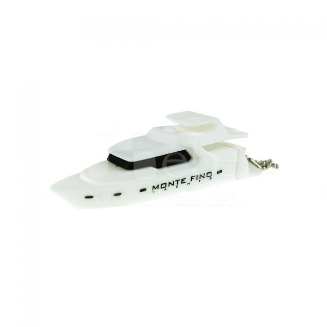 Yacht shape pvc USB