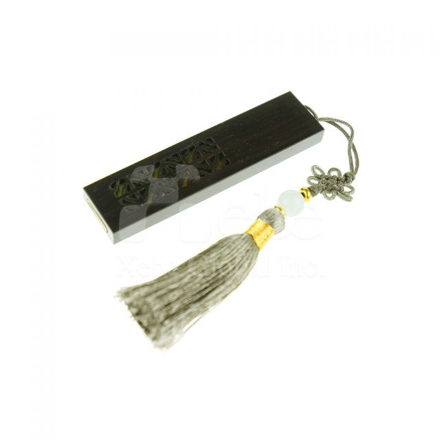Carved wooden USB 