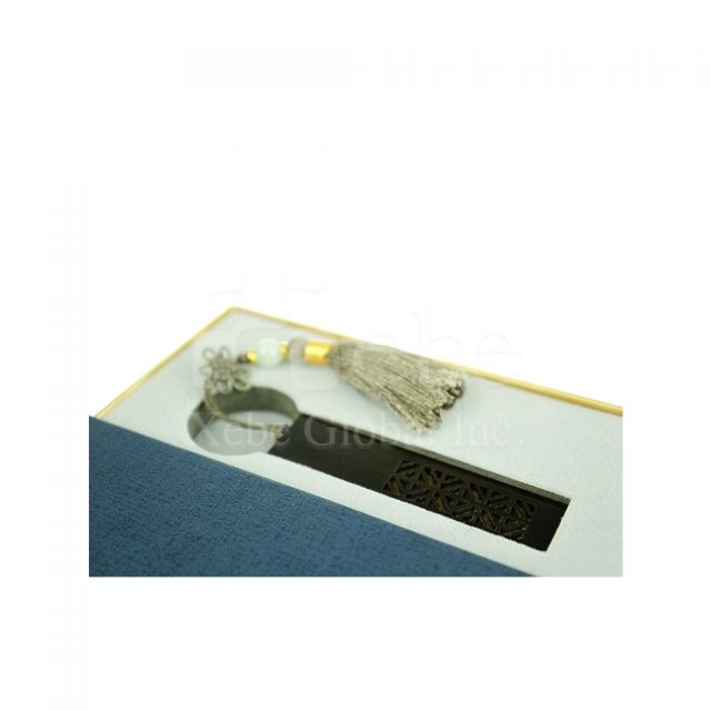 Carved wooden USB 