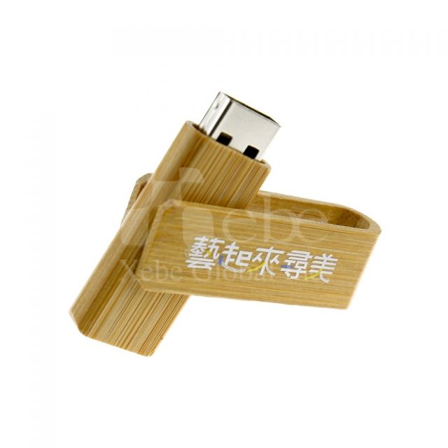 Bamboo printed USB 