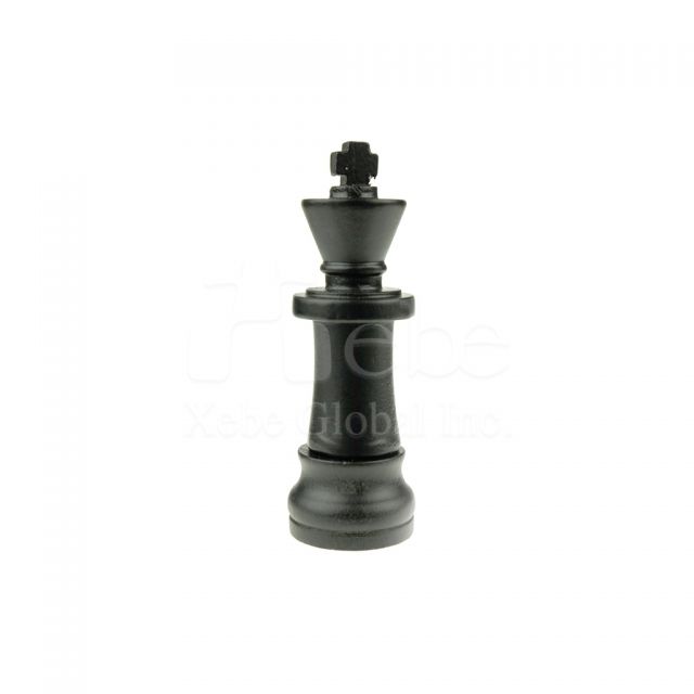 Chess black wooden USB 
