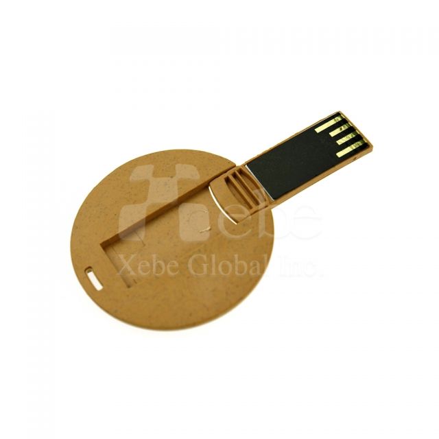 Custom husk foldable USB 