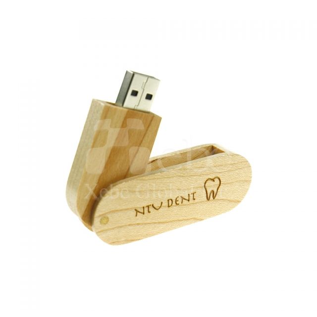 Mini logo rotating usb  