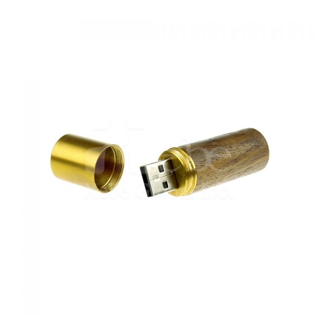 Wooden bullet usb 
