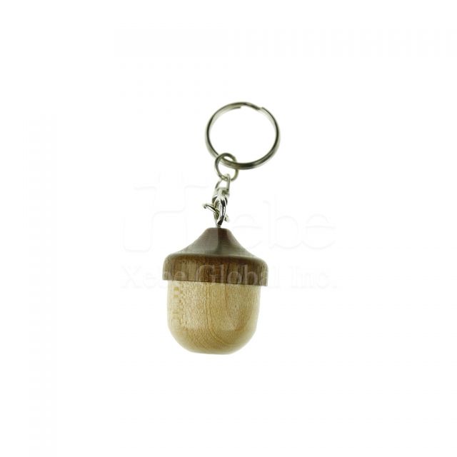 Acorn shaped wooden USB  