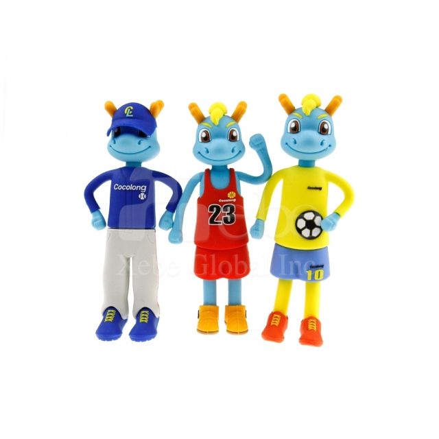 Custom 3d figurine usb 