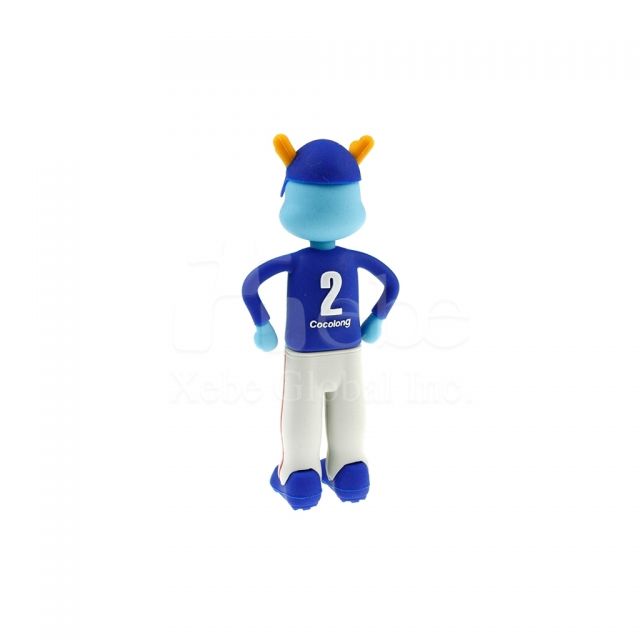 Custom standing mascot usb 