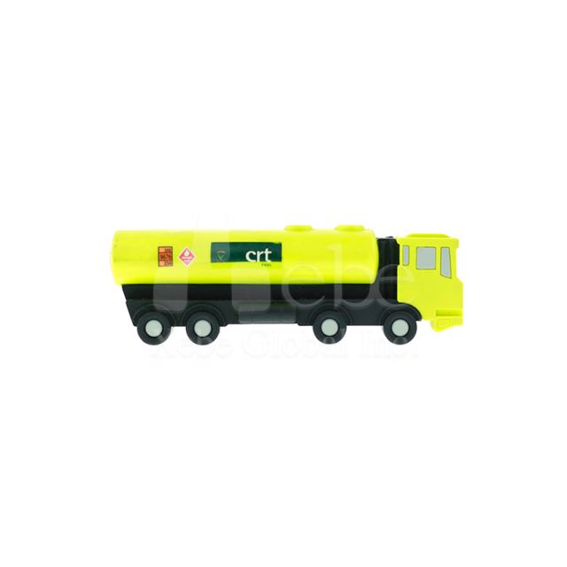 Yellow Tanker truck customized usb
