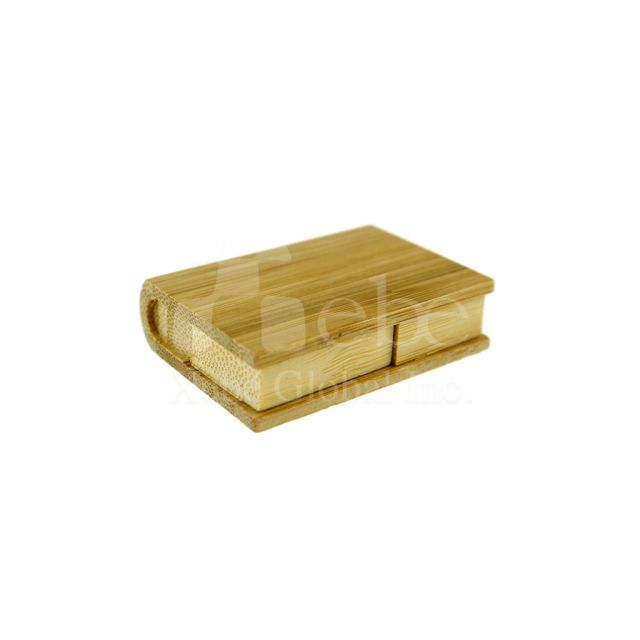 Book shape storage flash drive