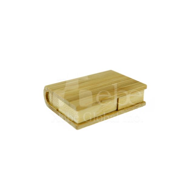 Book shape storage flash drive