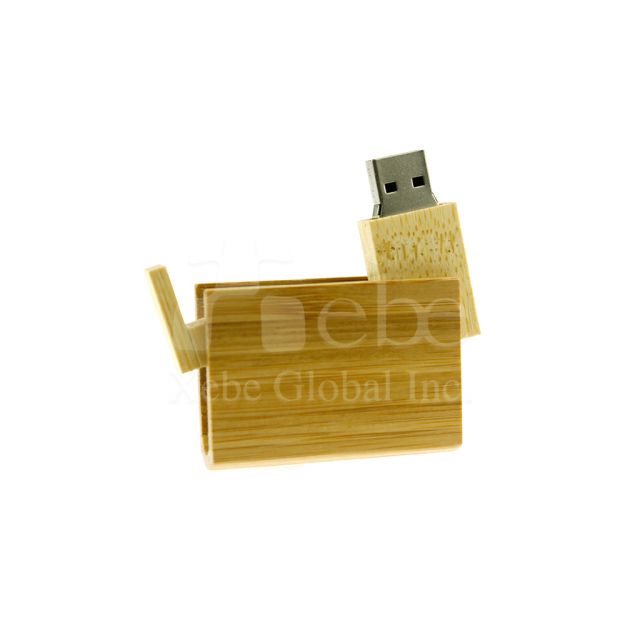 Book shape storage flash drive