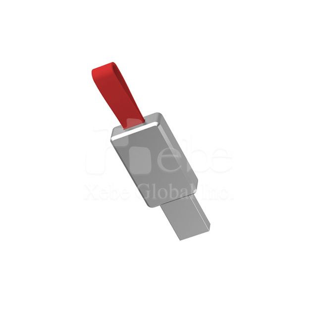 Red Logo flashing customized flash drive