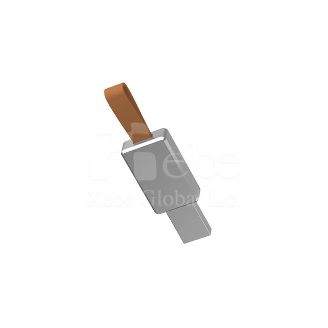 Brown Logo flashing customized flash drive