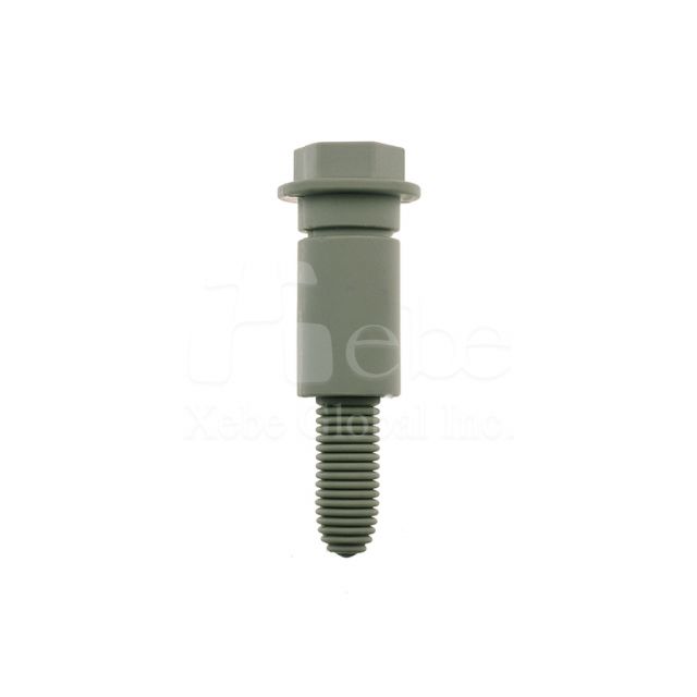 Silver screw shape flash drive