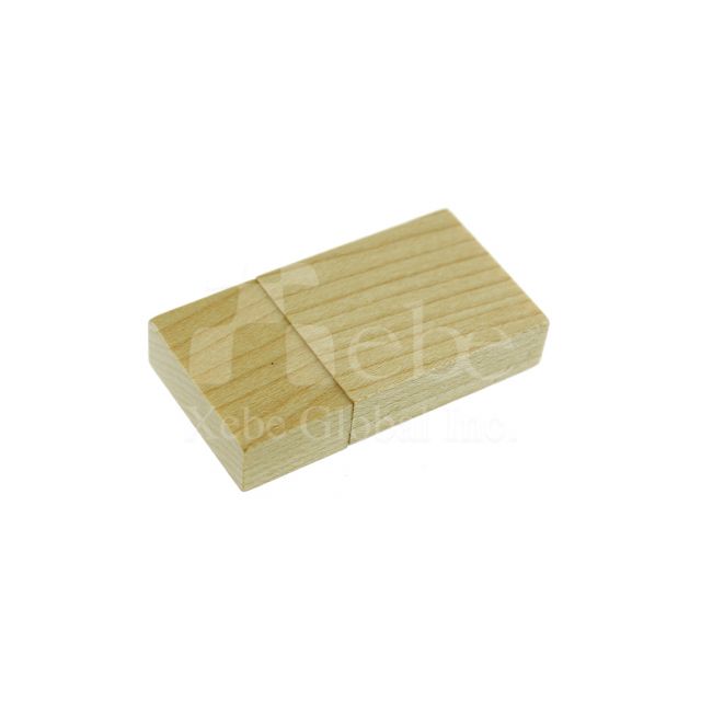 Printable Logo Dustproof Wood Flash Drive 
