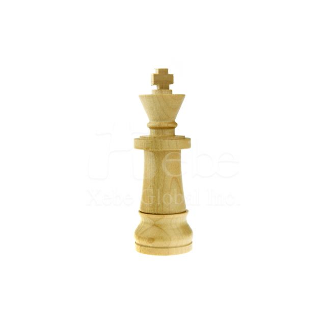 Fighting Wisdom Chess Wooden USB Flash Drive
