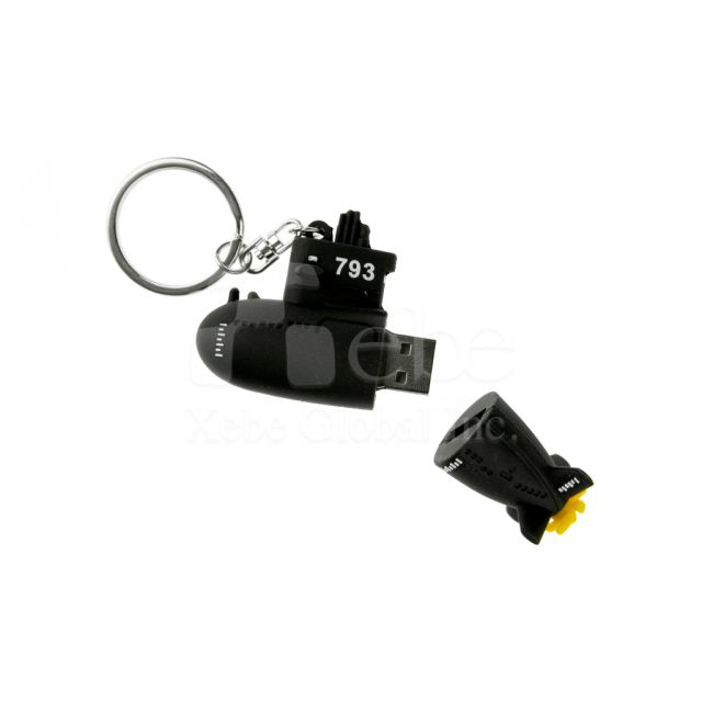 Military Submarine-Shaped 3D USB