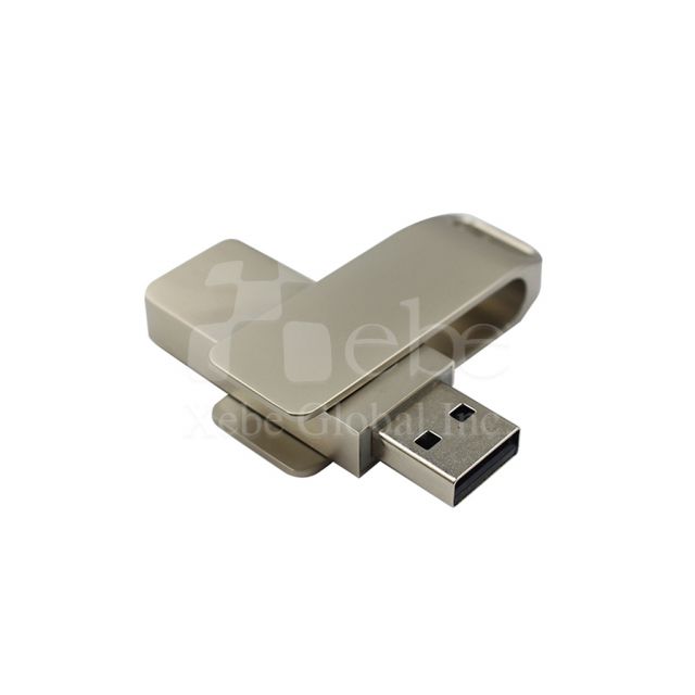Rotating Dust-Proof Metal USB