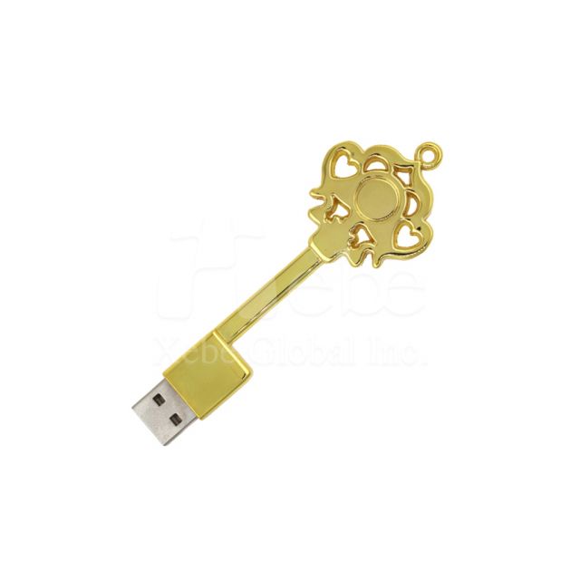 Crown Key Shaped Metal USB