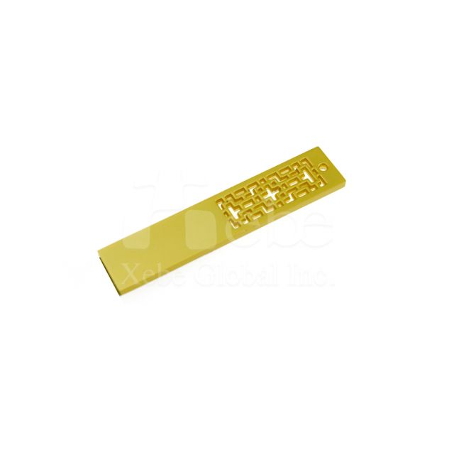 Hollow out golden usb 