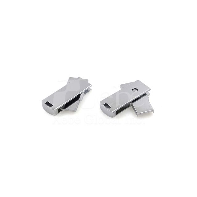 Metal Rotating simple flash drives