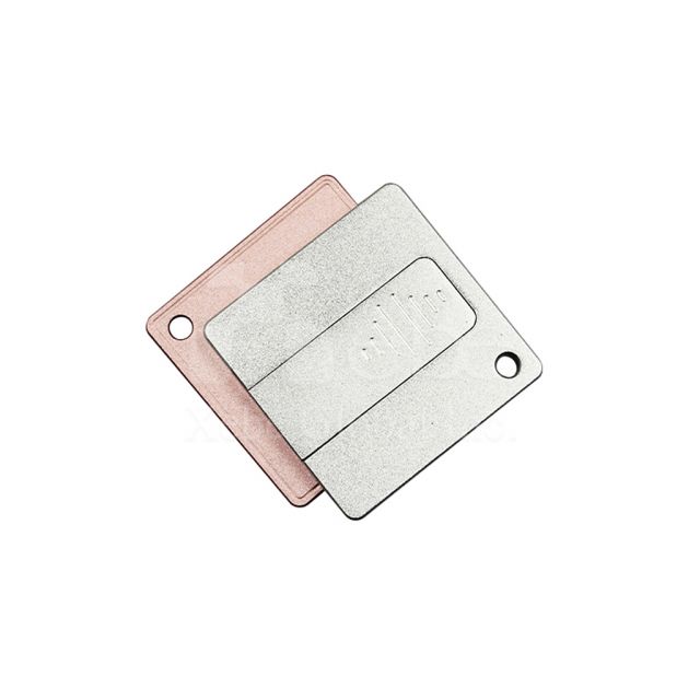 Metal square card type flash drive