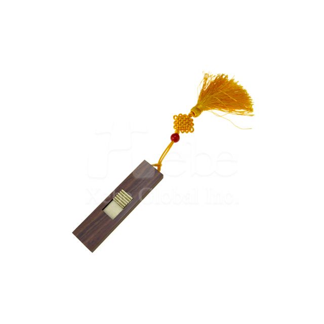 Chinese style wooden USB drive