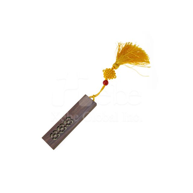 Chinese style wooden USB drive