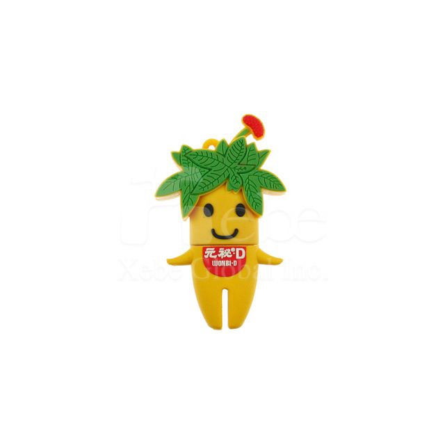Ginseng shaped USB drive
