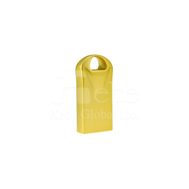 Gold color mini USB disk